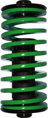 Zdjęcie produktu dla by.schulz 10351 G.1 Urban element sprężynowy G.1 Urban, 60 mm, standard 80-105 kg, zielony