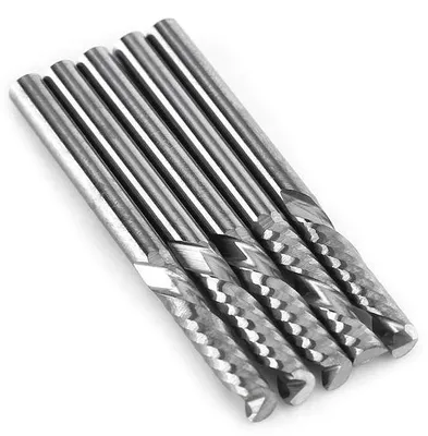 Produktbild von CNC-Bit-Set aus Metall, 5-teilig, 3175 mm