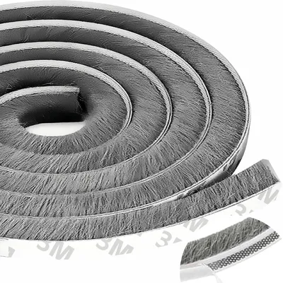 Produktbild von Zugluftstopper – Selbstklebende Bürstendichtung – 9 mm x 23 mm – 7 m