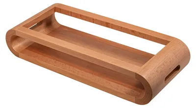 Zdjęcie produktu dla Artelegno - Dwustronna taca z drewna bukowego 15 x 37 cm VASD