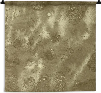 Produktbild von MuchoWow® Wandteppich Wandbehang Glitter - Gold - Abstrakt 60x60 cm Tapisserie Dekoration Wandtuch - Dekorationen - Wand Decke