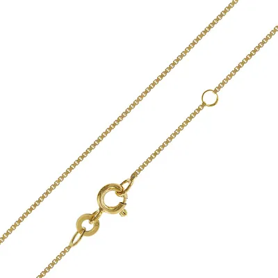 trendor 75619 Kinder-Halskette 333 Gold Venezianer Kette 0,7 mm 1