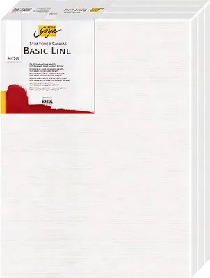 Zdjęcie produktu dla KREUL 634050 Zestaw blejtramów KREUL SOLO Goya BASIC LINE, 400 x 500 mm