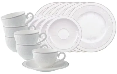Produktbild von Villeroy & Boch Gray Pearl Kaffeeservice 18-teilig