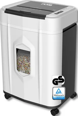 Produktbild von LMG AUTO120P4 Aktenvernichter mit Partikelschnitt P-4, 4 x 12 mm, bis 120 Blatt, weiß