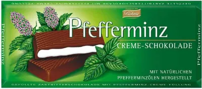 Produktbild von Böhme Creme-Schokolade Pfefferminz 100g