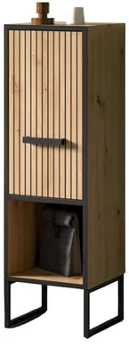 Produktbild von Badezimmer Kommode "Scana" in Artisan Eiche Badkommode 30 x 101 cm, Soft-Close