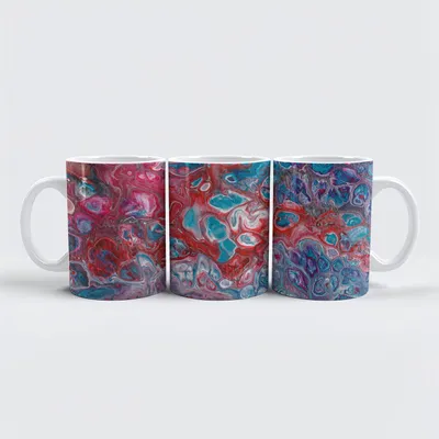 Produktbild von raxxa Premium-Tasse "Farbenrausch 5"