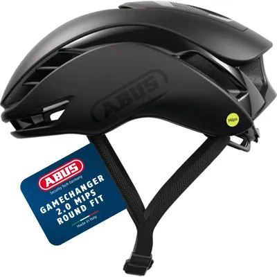 Immagine prodotto di Casco da bici da strada ABUS GameChanger 2.0 MIPS RF - casco aero ad alte prestazioni con aerodinamica e ventilazione ottimizzate - per uomo e donna - nero, taglia M/L (57-61 cm)