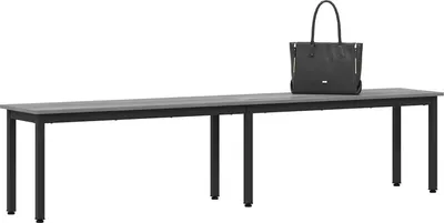 Zdjęcie produktu dla ławka Szary Sonoma 200 x 35 x 45 cm Materiał drewnopochodny