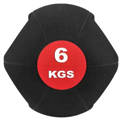 Zdjęcie produktu dla Piłka lekarska - Piłka fitness - Podwójny uchwyt - 3 do 10 kg - Guma