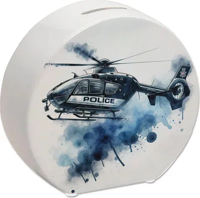 Produktbild von Police Hubschrauber Spardose