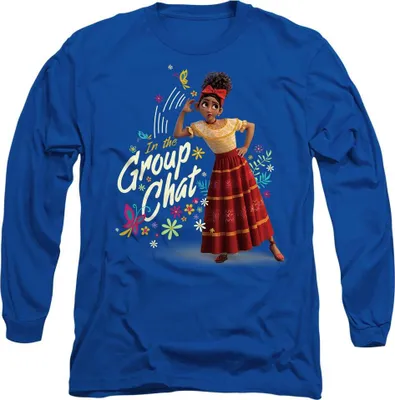 Produktbild von Encanto - "In The Group Chat" T-Shirt für Herren/Damen Uni TV14549 (XL) (Königsblau)