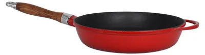 Obrázek produktu pro Pánev Lava – 28 cm – 2,8 litru – litina – červená