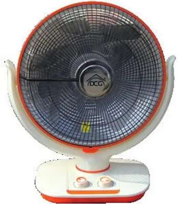 Immagine prodotto di DCG Eltronic SA9660N Riscaldatore elettrico per ambienti interni Arancione, Bianco 900 W Riscaldatore elettrico a ventola