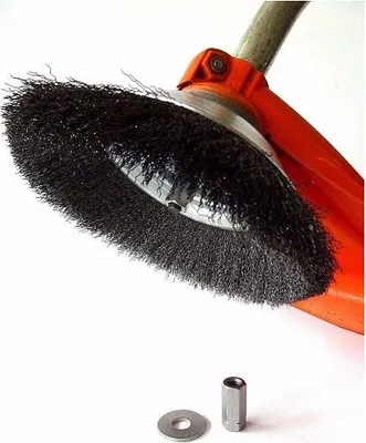Produktbild von Unkrautbürste soft mit Adapterset STIHL M8