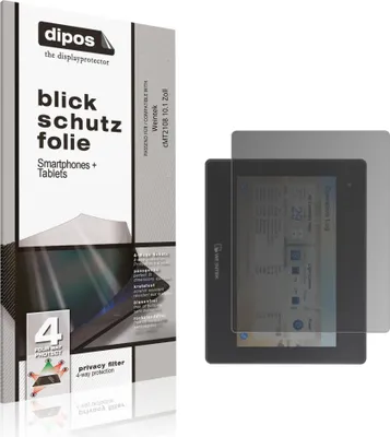 Produktbild von Blickschutzfolie für Weintek cMT2108 10.1 Zoll matt Schutzfolie Folie Display Schutz dipos