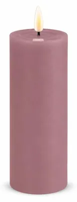Immagine prodotto di Candela LED Deluxe Homeart con funzione timer Luce viola