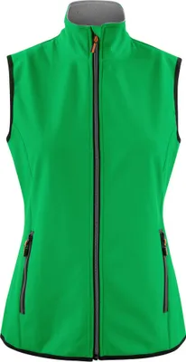 Produktbild von Damen Softshell Weste Trial mit Reißverschlusstaschen und elastischen Bündchen
