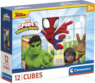 Immagine prodotto di Puzzle da 12 pezzi per bambini "Spidey e i suoi fantastici amici"