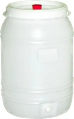 Obrázek produktu pro Kvasná nádoba,nápojový sud,sud na mošt - plast,kvasná zátka + výčep,60L,