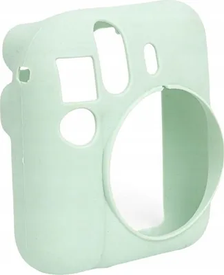 Zdjęcie produktu dla Futerał Etui Pokrowiec Case do FujiFilm Fuji INSTAX Mini 12 / Silikonowy / Zielony