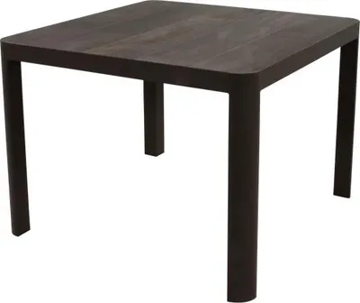 Produktbild von Tisch - 100x100x74cm - Anthrazit - Aluminiumgestell