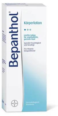 Produktbild von Bepanthol Körperlotion für empfindliche Haut, 200 ml Lotion