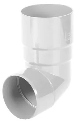 Immagine prodotto di BRYZA Gomito di scarico 89° in plastica Ø 63 mm, bianco RAL 9010