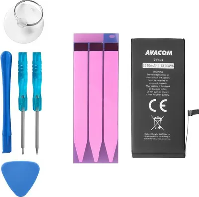 Obrázok produktu pre Batéria pre Apple iPhone 7 Plus - vysokokapacitná, Li-Ion 3,8 V 3410 mAh (náhradná 616-00249)