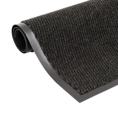 Produktbild von vidaXL Schmutzfangmatten 2 Stk. Rechteckig Getuftet 40x60 cm Schwarz