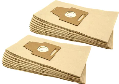 Produktbild von vhbw 20x Staubbeutel kompatibel mit Bosch BSG 61830/03, 61830_03, 81000/10, 81030/14, 81261/14, 80000, 81261/20 Staubsauger - 35cm x 20,5cm Sandfarben