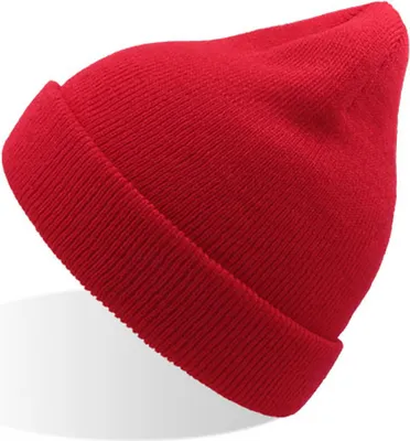 Image de Atlantis KIWS | Kids Wind Beanie Recycled - Couleur : Red - Taille : One Size