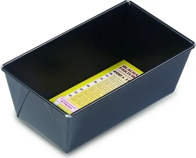 Produktbild von KIK - Universal-Backblech mit Textur 25 cm x 11 cm x 7,5 cm schwarz