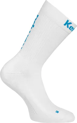 Produktbild von Kempa Logo Classic Socken - weiß/kempablau, Größe:37-40