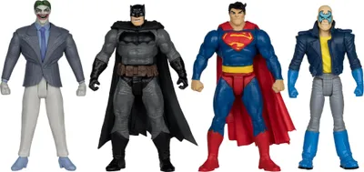 Image de Zestaw 4 Figur Akcji DC Direct Page Punchers: Batman, Superman, Joker, Syn Batmana
