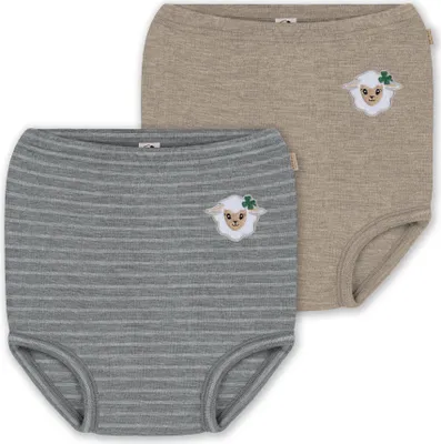 Produktbild von normani 2er Pack Baby Merino Windelhose