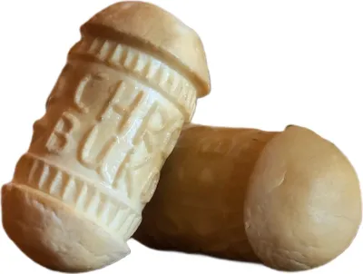 Produktbild von Geräucherter mittelgroßer Bergkäse (golka) 245g - Bukowina Hostel