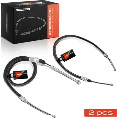 Obrázek produktu pro Frankberg 2x lanko parkovací brzdy zadní nápravy na obou stranách pro Peugeot 406 8B Brake 8E/F 2000-2004