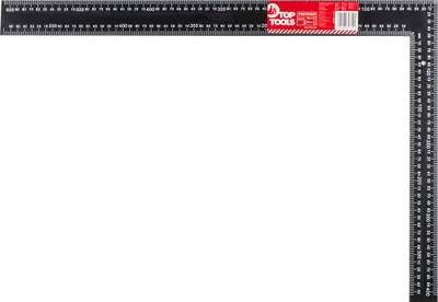Produktbild von Dachwinkel Aluminium 600 x 400 mm mit Skala für Winkel- und Längenmessung