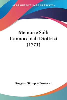 Produktbild von Memorie Sulli Cannocchiali Diottrici (1771)