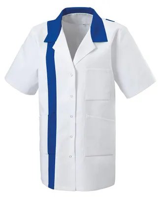Produktbild von Kittel mit Reverskragen : 5XL : royal blue : 50% Baumwolle 50% Polyester