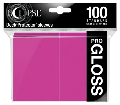 Produktbild von Ultra Pro Eclipse Gloss Standard-Hüllen in Pink