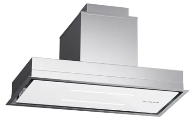Produktbild von Klarstein Dunstabzugshaube, Abluft-Dunstabzugshaube mit Spülmaschinenfestem Filter aus Aluminium, Leise Abzugshaube Abluft, 410 m³/h Luftstrom, Effiziente Wandhauben mit LEDs & Touch Controls