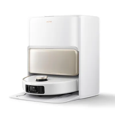 Obrázok produktu pre Robot Mova V50 Ultra Complete na vysávanie a vytieranie,funkcia automatického vyprázdňovania,24000 Pa,čistenie horúcou vodou,DuoSolution, navigácia FlexiRise,biela