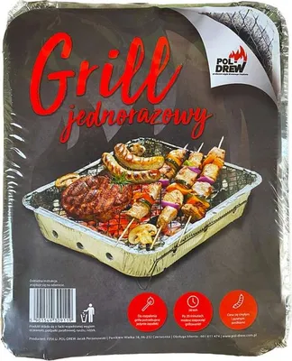 Obrázek produktu pro Jednorázový gril 30x25x5 cm