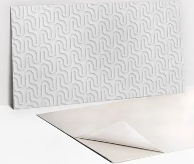 Obrázek produktu pro Ochranný Panel PVC - Samolepicí Vinylové Dlaždice na Stěnu - 100 x 50 - Pravidelný