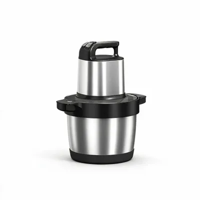 Produktbild von Elektrischer Zerkleinerer 1000W, 6,5L Edelstahl Multizerkleinerer, Fleischwolf, Gemüse- und Kräuterhacker