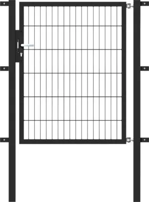 Image de Alberts 646684 Porte individuelle Flexo avec accessoires, anthracite, largeur 100 cm, hauteur 120 cm