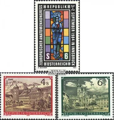 Produktbild von Briefmarken Österreich 1984 Mi 1790,1791-1792 (kompl.Ausgaben) postfrisch Sondermarken